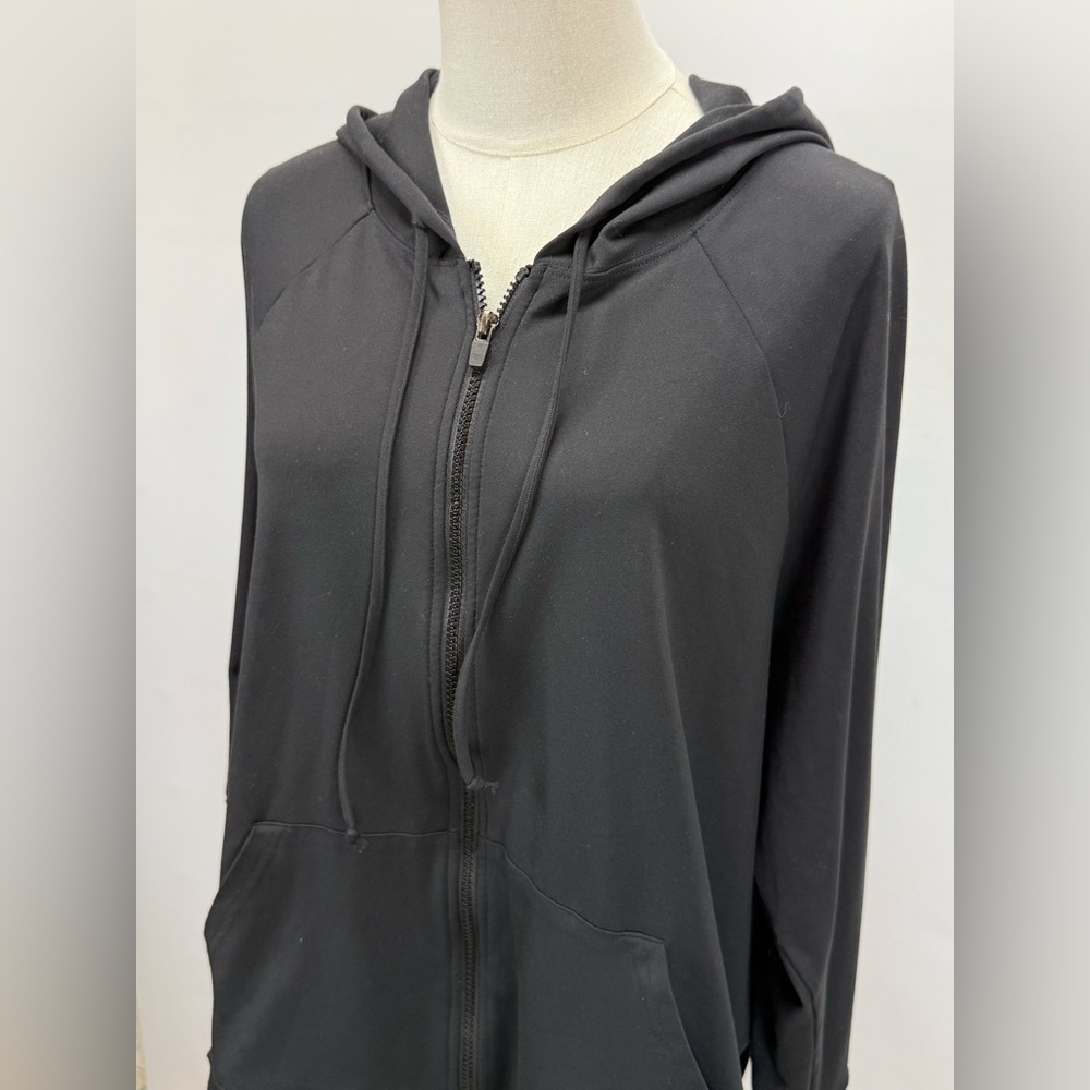 FABLETICS Women's Black full zip Cloud jersey kni… - image 4